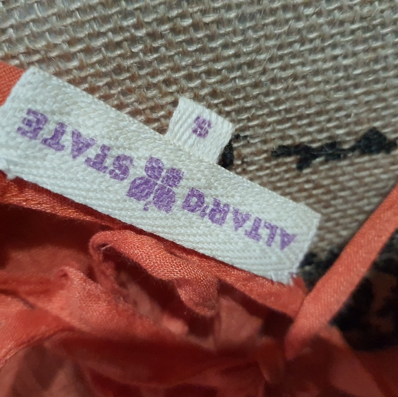 Altar'd State Orange Boho Small - Picture 2 of 4